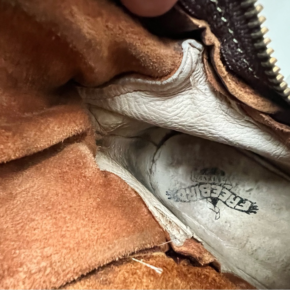 Freebird Coal Lace-Up Tall Leather Boots in Chestnut Brown/Cognac - Picture 11 of 12